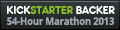 54-hour Marathon 2013 Kickstarter Backer