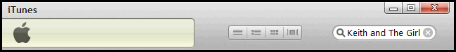 iTunes search example